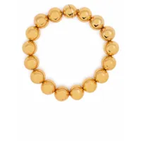 jil sander collier à perles - or