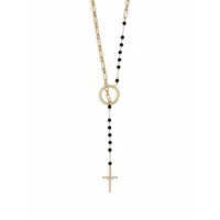 dolce & gabbana collier rosary - or