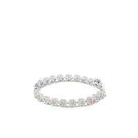 hatton labs bracelet crystal flower - argent