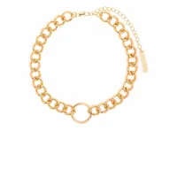 frame chain collier à détail de chaine - or