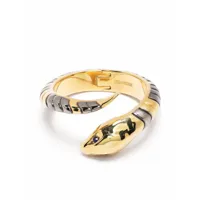zadig&voltaire bracelet à design de serpent - or