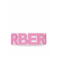 burberry bracelet torque à logo - rose