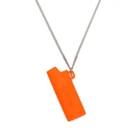 ambush collier à pendentif d'étui à briquet - orange
