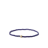 luis morais bracelet en or 14ct serti de diamants - bleu