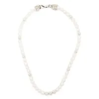 emanuele bicocchi collier à perles - blanc