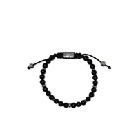 nialaya jewelry bracelet à lien de resserrage - noir