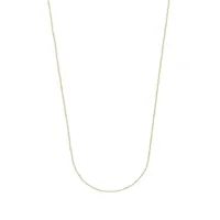 lauren rubinski collier en or 14ct à design de chaîne