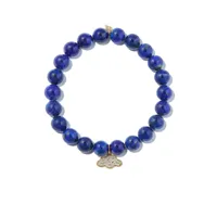 sydney evan bracelet en or 14ct serti de lapis-lazuli