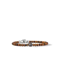 david yurman bracelet en argent sterling serti de diamants