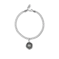 pyrrha bracelet direction talisman - argent