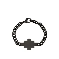 marcelo burlon county of milan bracelet à pendentif croix - noir