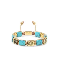 nialaya jewelry bracelet à lien de resserrage - or