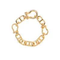 charriol bracelet à maillons épais - or