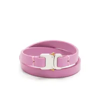 1017 alyx 9sm bracelet en cuir à boucle - rose