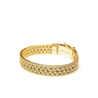 nialaya jewelry bracelet en chaîne à design tressé - or