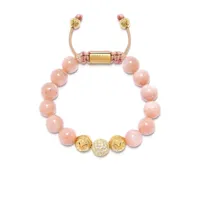 nialaya jewelry bracelet à ornements en cristal - rose