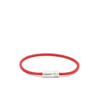 le gramme bracelet à logo gravé - rouge