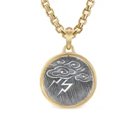 david yurman pendentif amulet storm en or 18ct