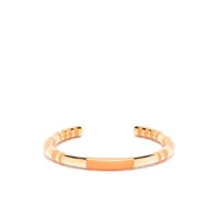 aurelie bidermann bracelet positano en métal - orange