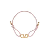 valentino garavani bracelet à détail vlogo - rose