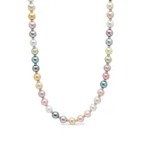 nialaya jewelry collier à perles - rose