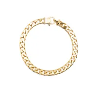 tom wood bracelet à détail de chaîne - or