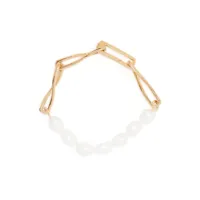 missoma bracelet à perles baroque - or