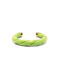 aurelie bidermann bracelet torque diana - vert