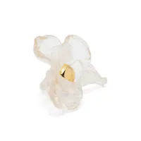 la manso bague teterium leviosa à design de fleur - tons neutres