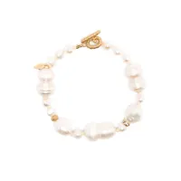 anni lu bracelet à perles - blanc