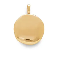 monica vinader pendentif deia à design circulaire - or