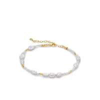 monica vinader bracelet scatter à perles - or