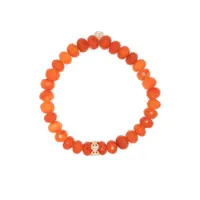 sydney evan bracelet en or 14ct - orange