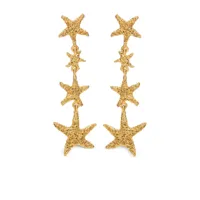 oscar de la renta boucles d'oreilles pendantes starfish