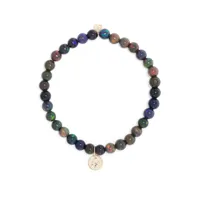 sydney evan bracelet tiny sitting buddha en or 14ct à perles