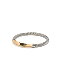 charriol bracelet betty à logo gravé - or