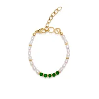 nialaya jewelry bracelet à perles - vert