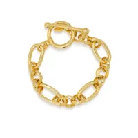 nialaya jewelry bracelet à maillons épais - or