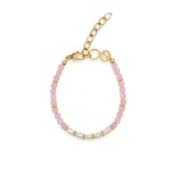 nialaya jewelry bracelet mini à perles - rose