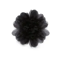 nina ricci grande broche flower - noir