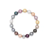 nialaya jewelry bracelet à perles - argent
