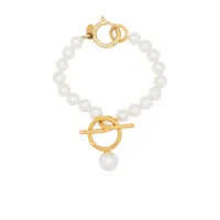 wouters & hendrix bracelet multi-fonctions à perles - blanc