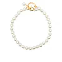 wouters & hendrix collier en chaîne à perles - blanc