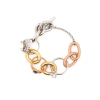 marni bracelet à détail d'anneau - or