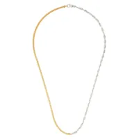 tom wood collier rue chain duo en argent sterling