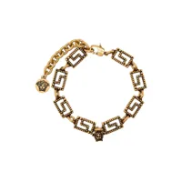 versace bracelet en chaîne greca - or
