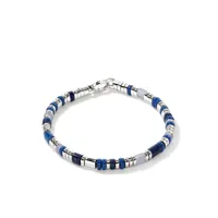 john hardy bracelet en argent sterling - bleu