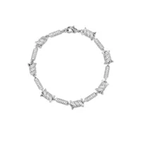 darkai bracelet barbed wire - argent