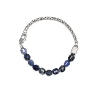 tateossian hexade beaded bracelet - bleu