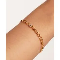 pdpaola bijouterie, letter o bracelet en gold - pour dames
